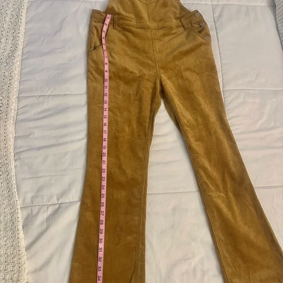 Love Tree Brown Corduroy Flare Pants Size M - Picture 8 of 10